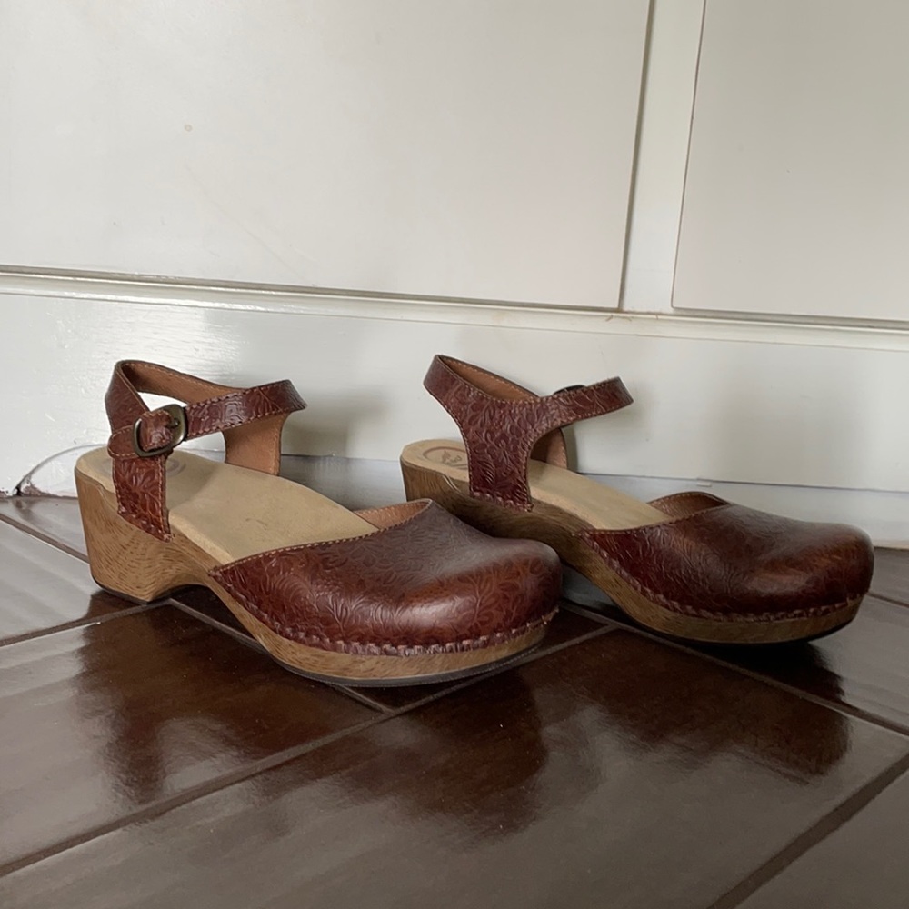 Dansko Clog Maryjane Shoes Size 38